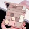 Beauty Brick Eyeshadow, Nudes, Eyeshadow blush base color matte highlight nose shadow contouring makeup comprehensive plate 6