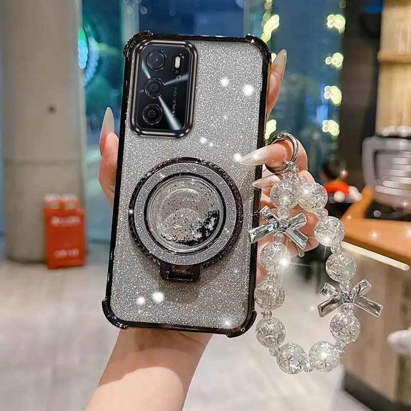 3-Piece Set: Phone Case with Lanyard & Circular Stand