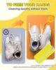 1/2PCS Washing Shoes Bag Cotton Laundry Fluffy Fibers Easily Remove Dirt Washing Bags Anti-Deformation Shoes Clothes Organizer 4