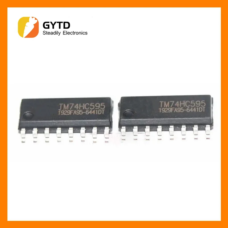 

20pcs/lot 74HC595D 74HC595 HC595D SHIFT REGISTER 8BIT IC 16-SOIC Best quality.