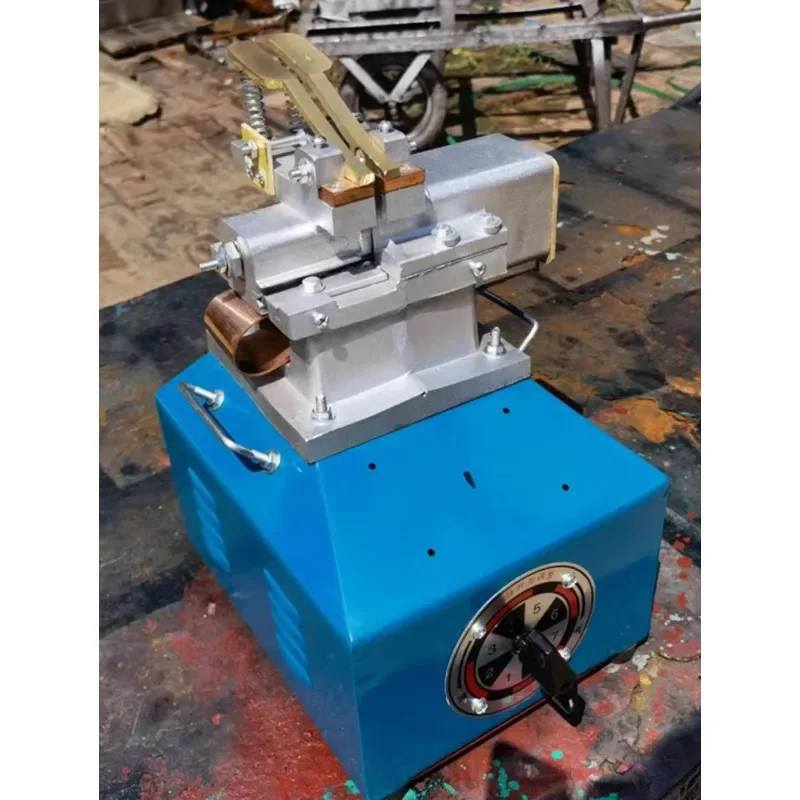 Small Resistance Butt Welding Machine Metal Wire Coil Screw Bar Wire Aluminum Rod AC Welding Equipment 5
