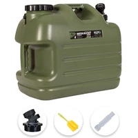 Desert Fox 10L/12L/18L/25L Large Military Green Water Tank Carrier Container with Spigot for Camping Outdoors Hiking Accessories 1