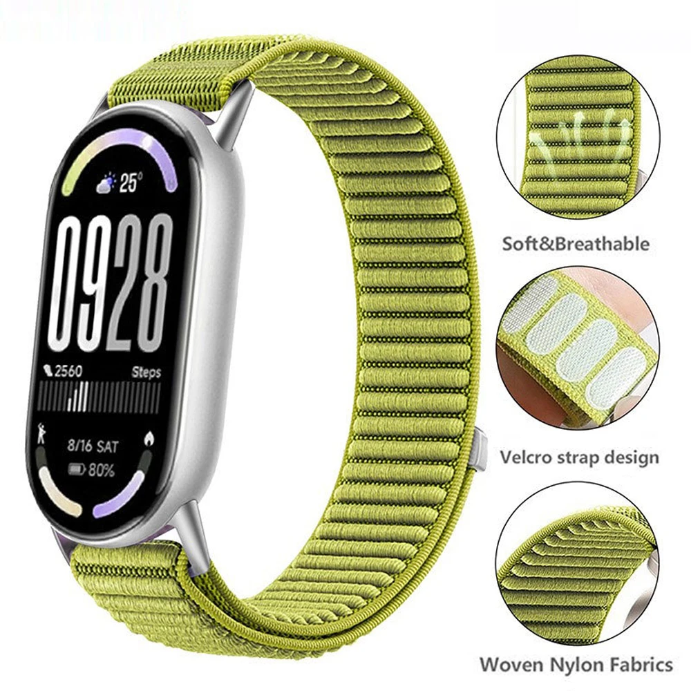 Braided Nylon Strap - Comfortable & Breathable Wristband - Original Belt Accessory