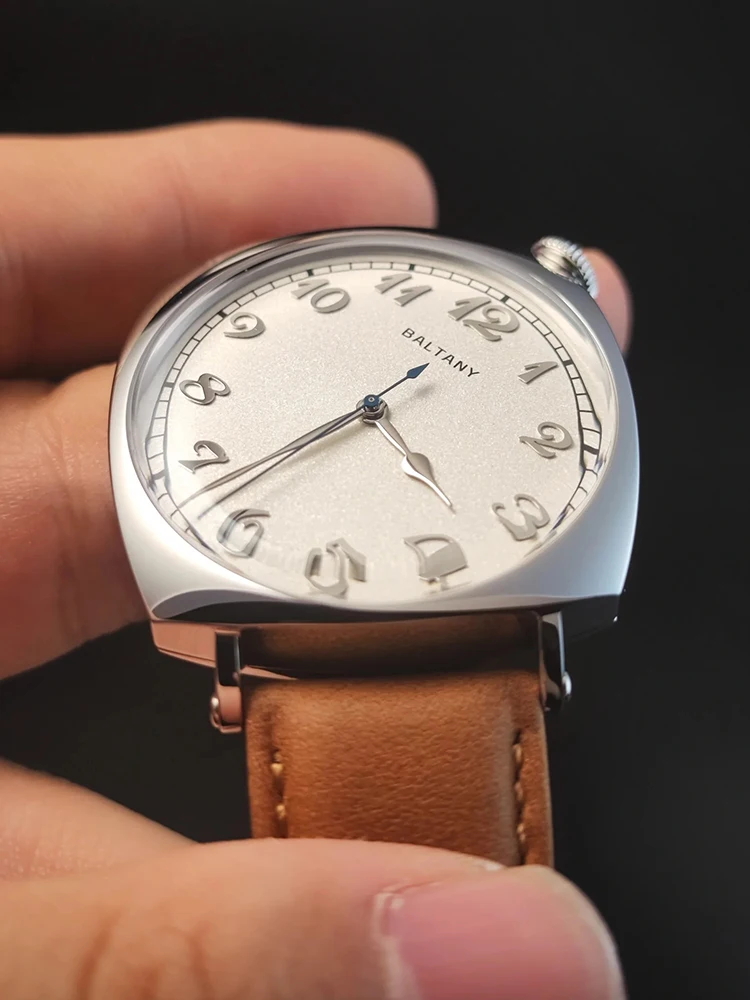 Vintage Automatik uhr Männer Retro 1921 quadratische Kleid Uhren  