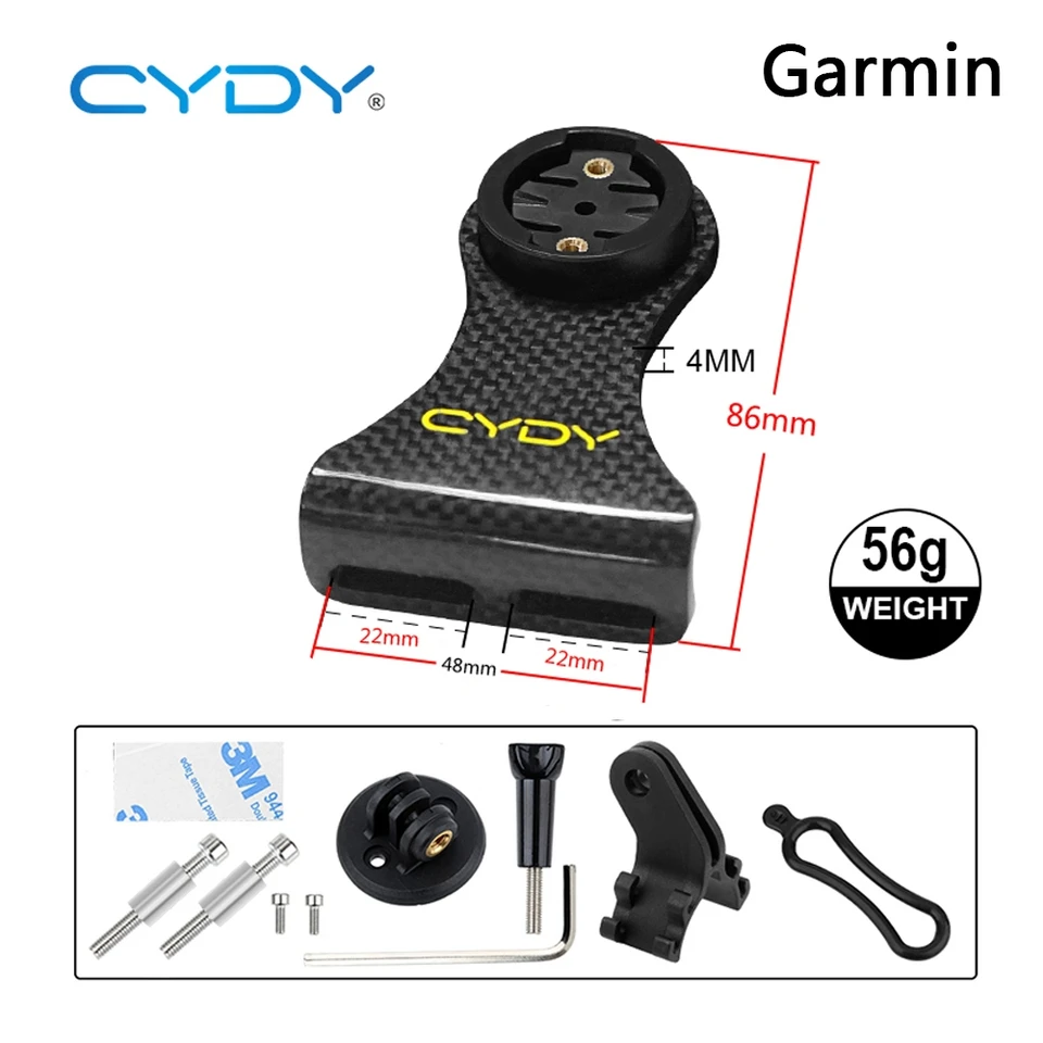 Support Ordinateur Vélo Pour Potence - VTT/Route - Compatible Garmin, Bryton, Wahoo
