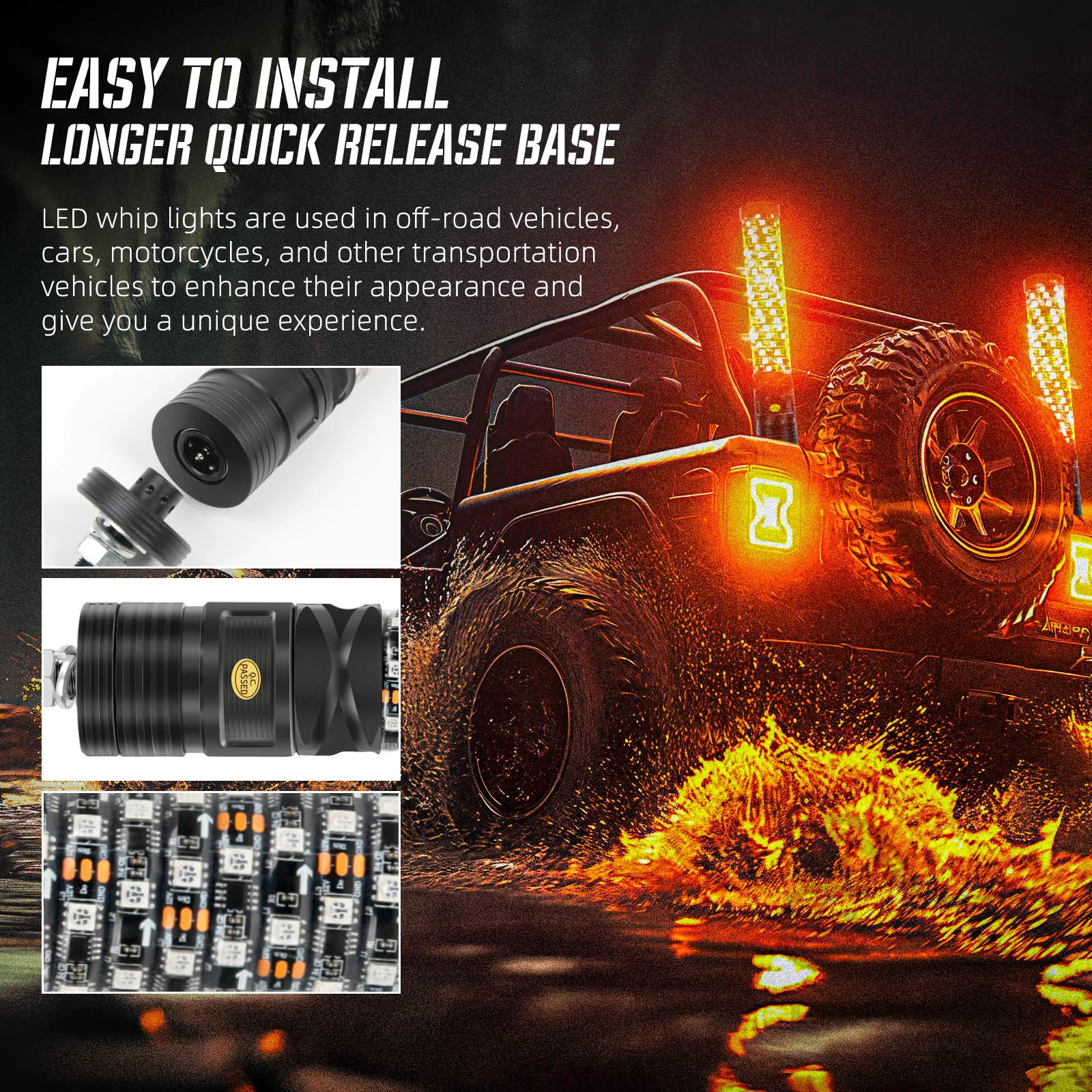 Can-Am Maverick X3  ̵  ̵ ä , UTV  , 󸮽 RZR ȣȯ, 1FT  ̷ LED, 2 