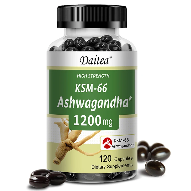 Ashwagandha Stress Relief Energy Focus Capsules