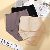 FINETOO-Culotte taille haute sans couture pour femme, sous-vêtement respirant, lingerie, pantalon, levage de l'abdomen et des hanches, grande taille 5
