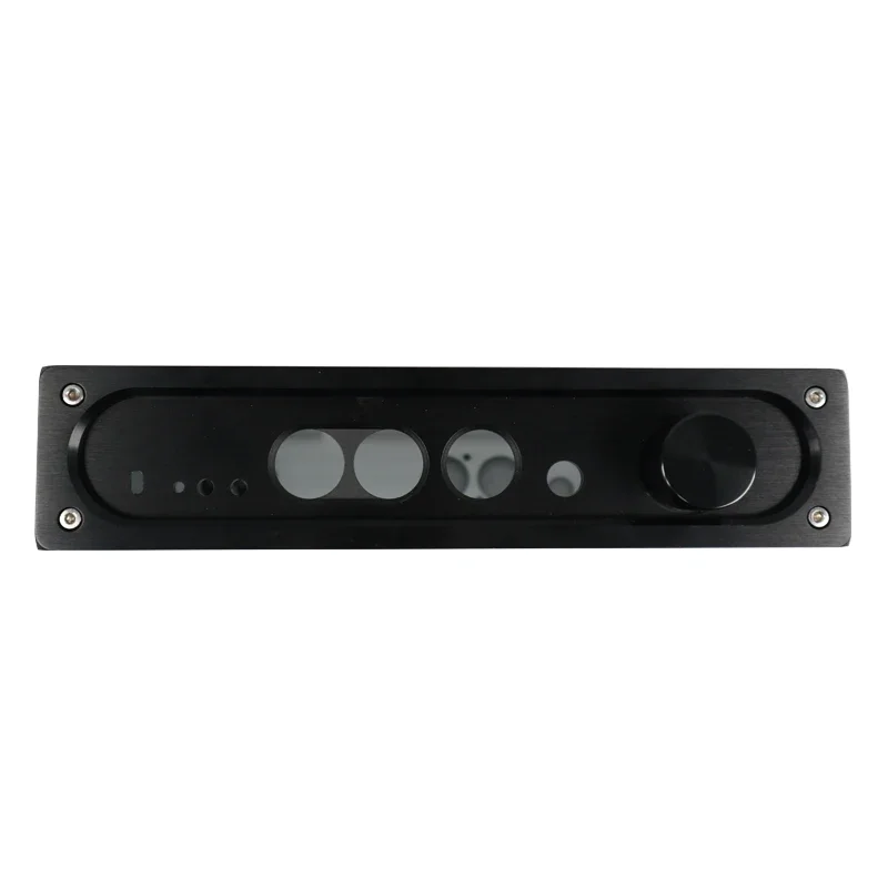 BRZHIFI 오디오 E600 실버 앰프 섀시 올 알루미늄 케이스, DIY용 2505 알루미늄 합금 인클로저