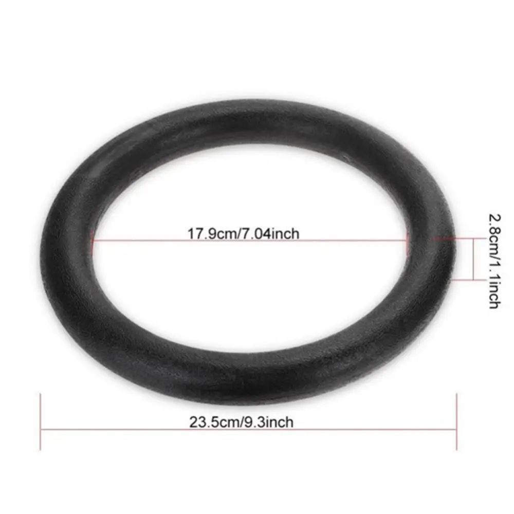 2Pcs Wood Gymnastics Rings with Adjustable Straps GYM Ring Gym Pull Up Exercise Fitness Gymnastic Rings Strength Training Tool