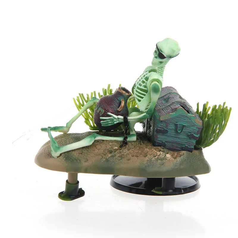 

Aquarium Skeleton Decoration Skull Treasure Hunter Landscaping Accessories Dropship