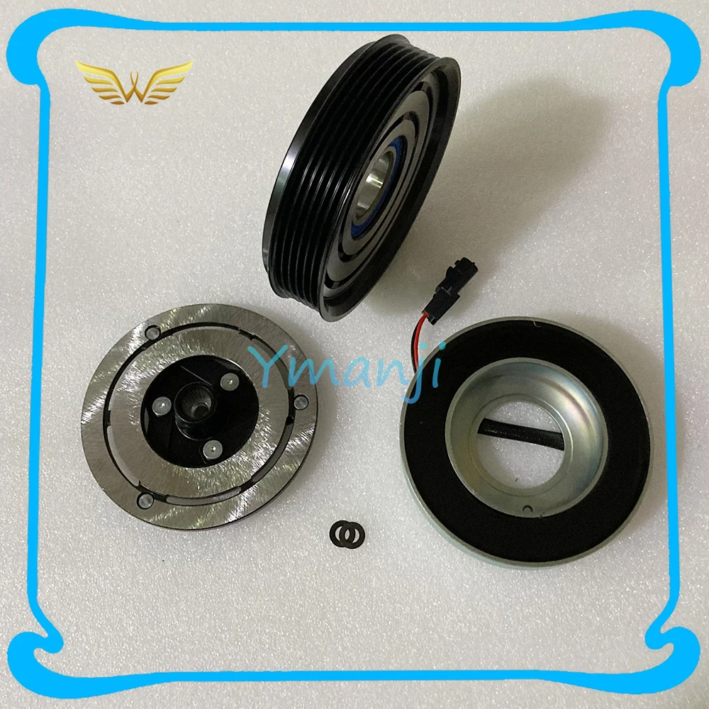 AC 압축기 클러치 풀리 ZEXEL VALEO DKV11R DKV11G, DACIA LOGAN II SANDERO II 더스터 C813256X Z0014345B 813256 926009154R 용