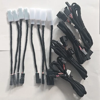 Multicolor Light 30 Colors Inner Door Handle Light And Storage Box Ambient Light For VW tiguan MK2 1