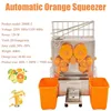 Hot Sale Automatic 120w Orange Juicer Squeezer Machine Electric 220v Industrial Lemon Juice Extractor With 2 Trash Can 2