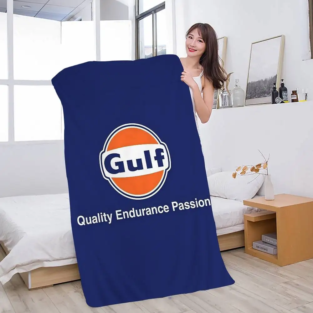 Gulf Racing Auto Mikrofaser Strandtuch Saugfähig Und Weich_voghion.com