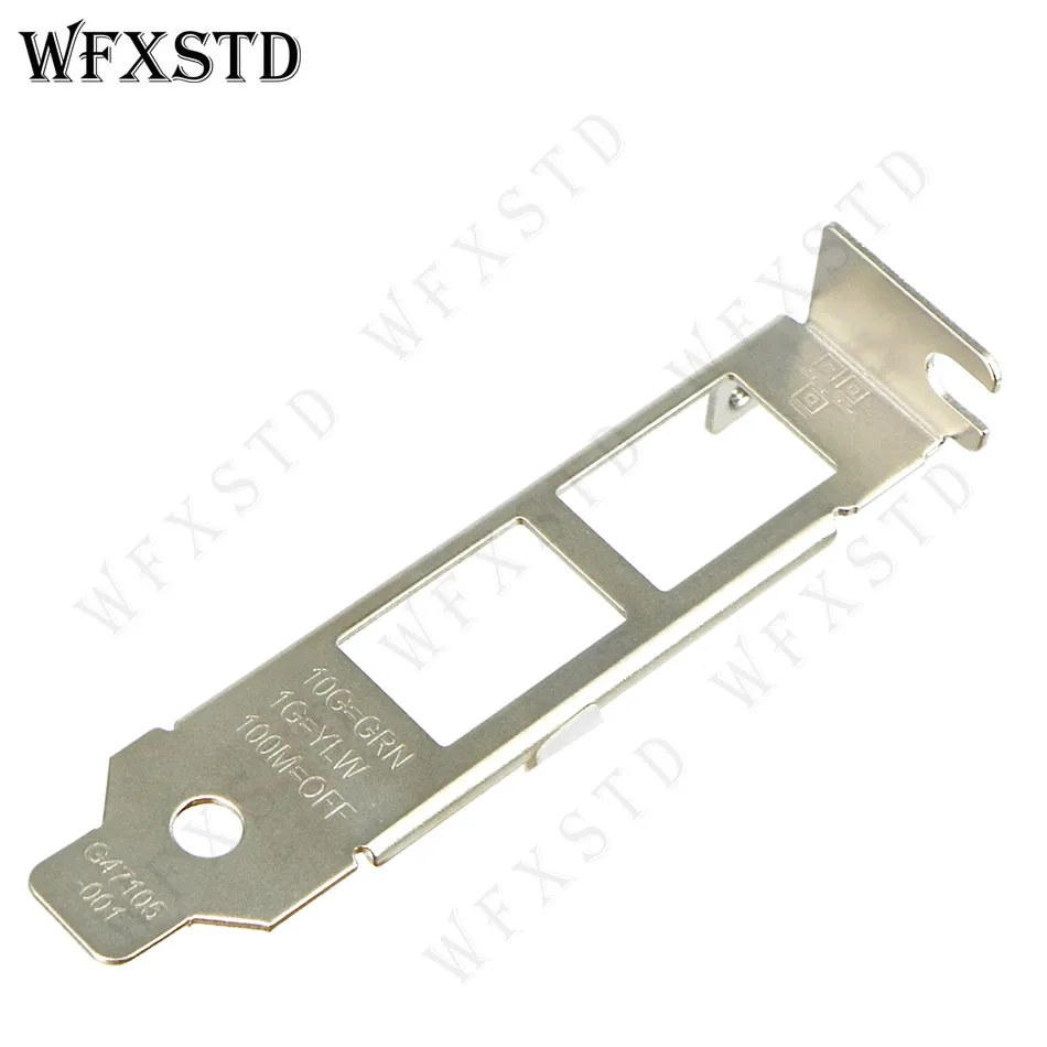 인텔 X540-T2 X550-T2 E10G42BT 10G 네트워크 카드 지원 보드용 로우 배플 프로파일 2U 브래킷, 1 개