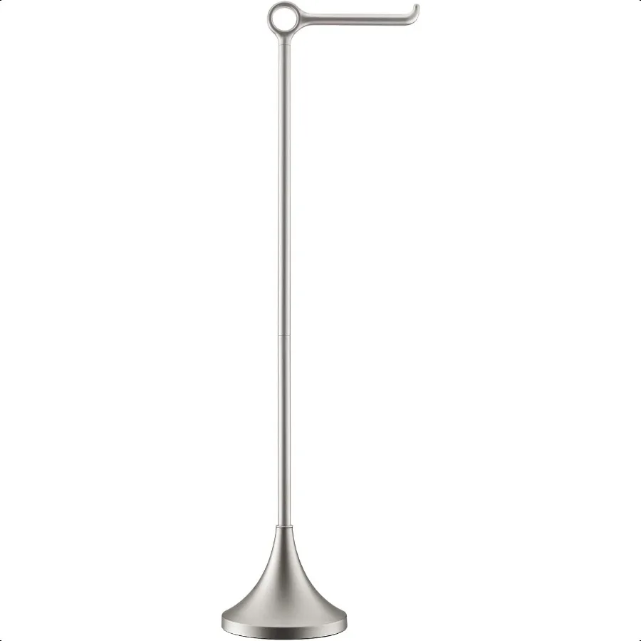 Modern Free Standing Toilet Paper Holder with Weighted Base