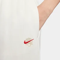 Nike officiel véritable vêtement de sport femme taille haute cravate pantalon de sport HV8463-133 4