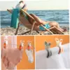 10PCS Large Beach Towel Clips Plastic Strong Windproof Clothes Pegs Quilt Hanging Clip Reusable Non-slip Fixed Drying Clothespin 3