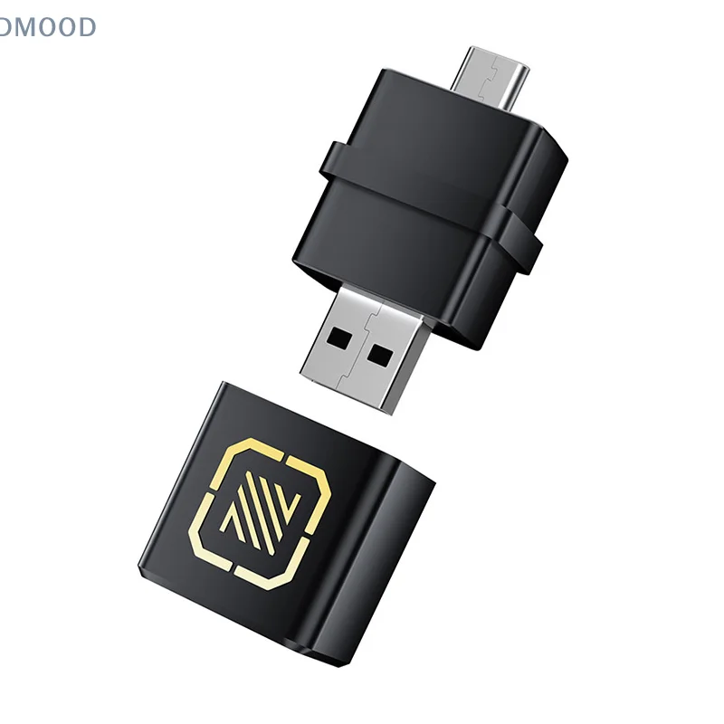 Type-C And USB Dual Interface CarPlay Android Auto Wireless Adapter Portable Dongle Smart Mini Connecting Box Smart System