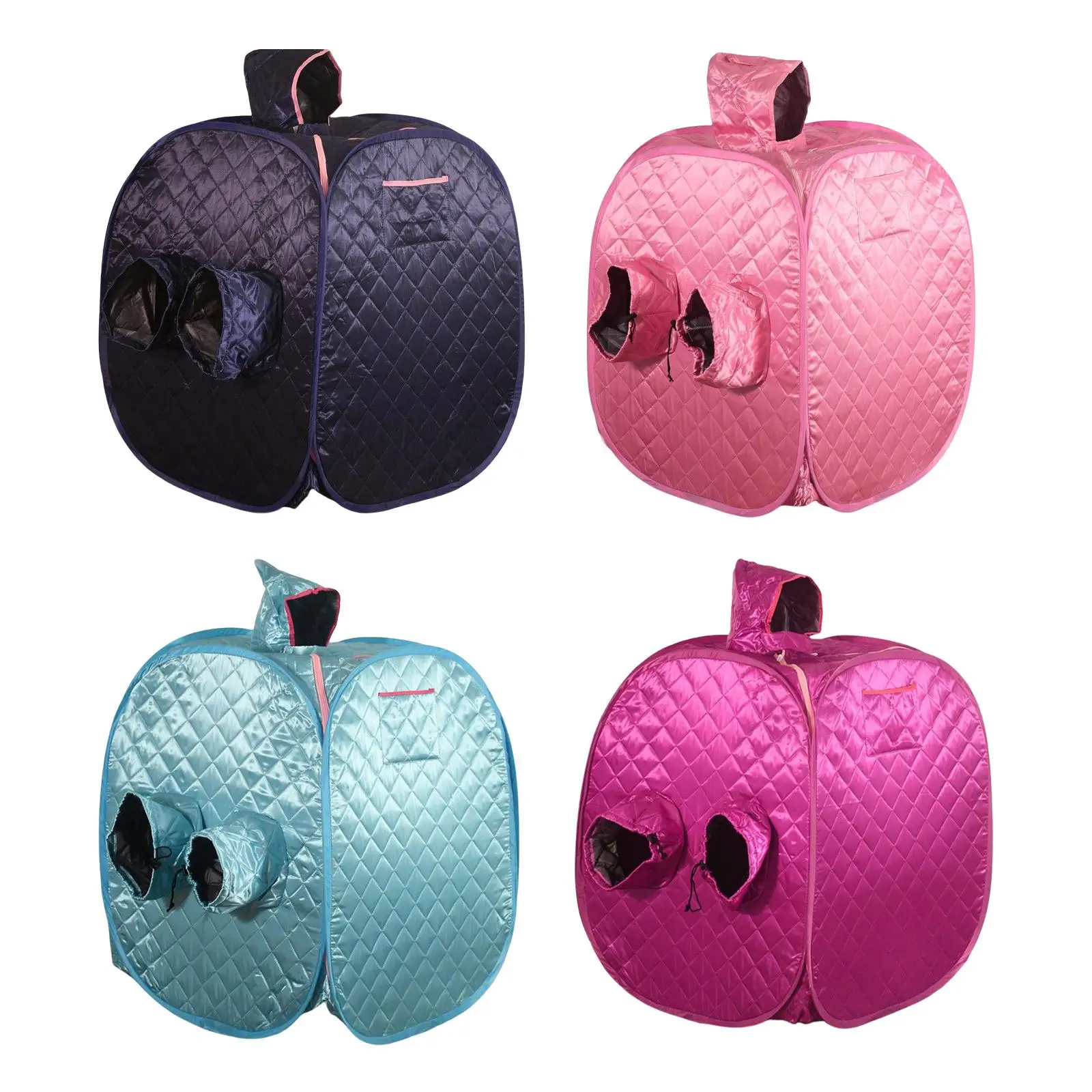 เต็นท์ห้องซาวน่าส่วนตัวเดี่ยวเต็นท์ห้องซาวน่าสปาพับเต็มตัว 1