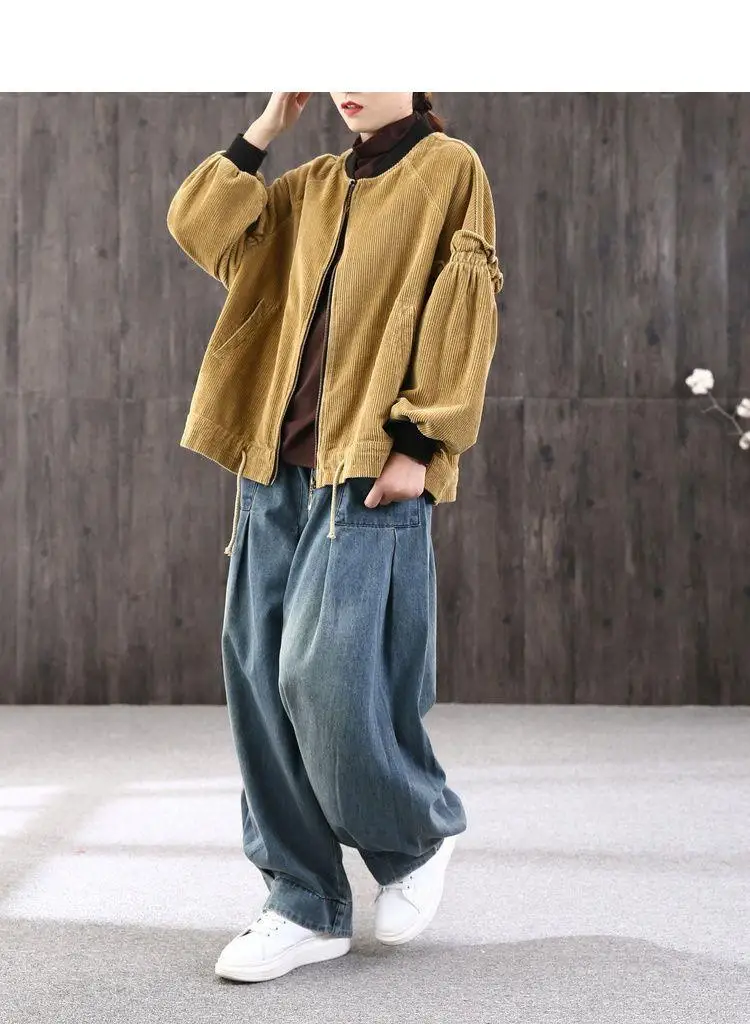 Summer Loose Large Size Harem Jeans Women's plus Size Carrot Pants Casual Lantern Pants Trendy Sle Mom Jeans High Waist