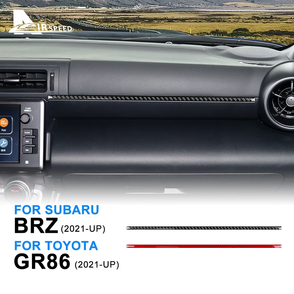 Real Carbon Fiber For Subaru Brz Toyota Gr86 2021 2022 2023 Interior