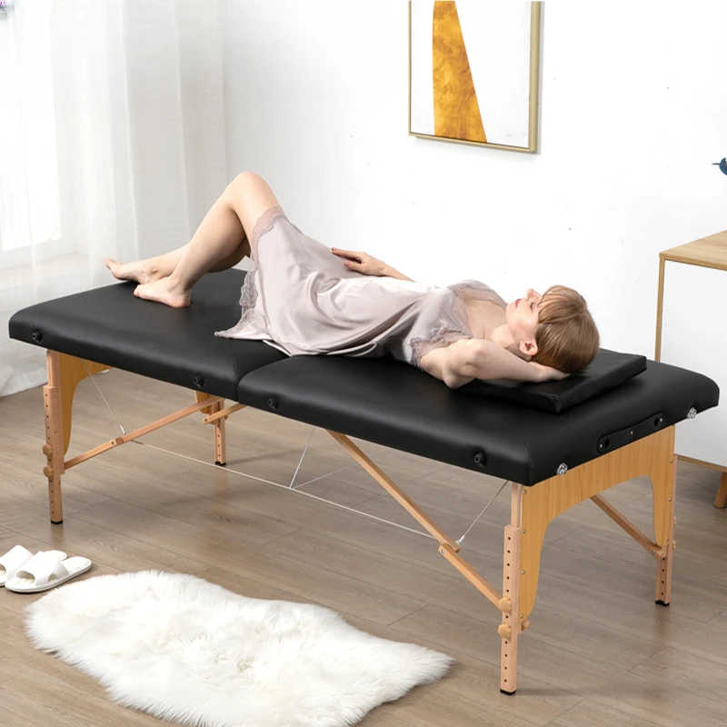 Beauty Folding Tattoo Massage Bed Spa Portable Bathroom Comfort Massage Table Speciality Cama Dobravel Salon Furniture WKMTB tattoo beauty massage bed folding portable knead wooden massage table bathroom comfort cama dobravel beauty furniture rr50mb