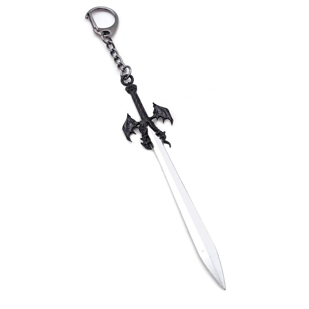 Porte-clés épée 'Awakening' Dante Devil May Cry En Argent 925 - Produit Artisanal, Neuf Avec étiquettes
