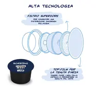 Кофе Бурбон Синий Бленд-48 Оригинальные капсулы-для кофемашин Caffitaly * — изображение 4