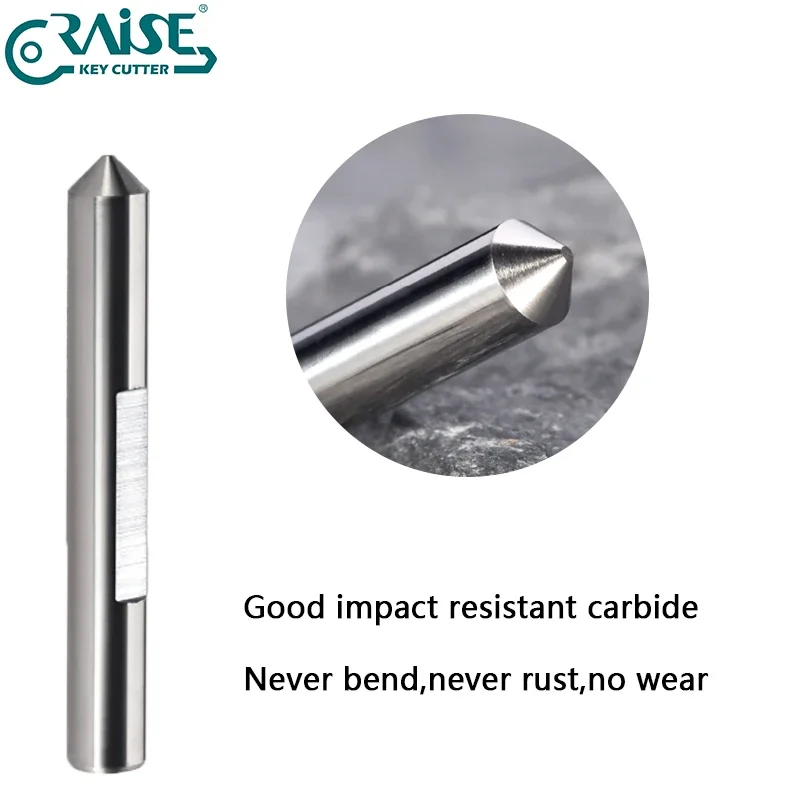 Key Cutting Machine Tracer Point High Security Carbide Tracer Point 80&deg;-105 For Key Machine to Copy Dimple Keys