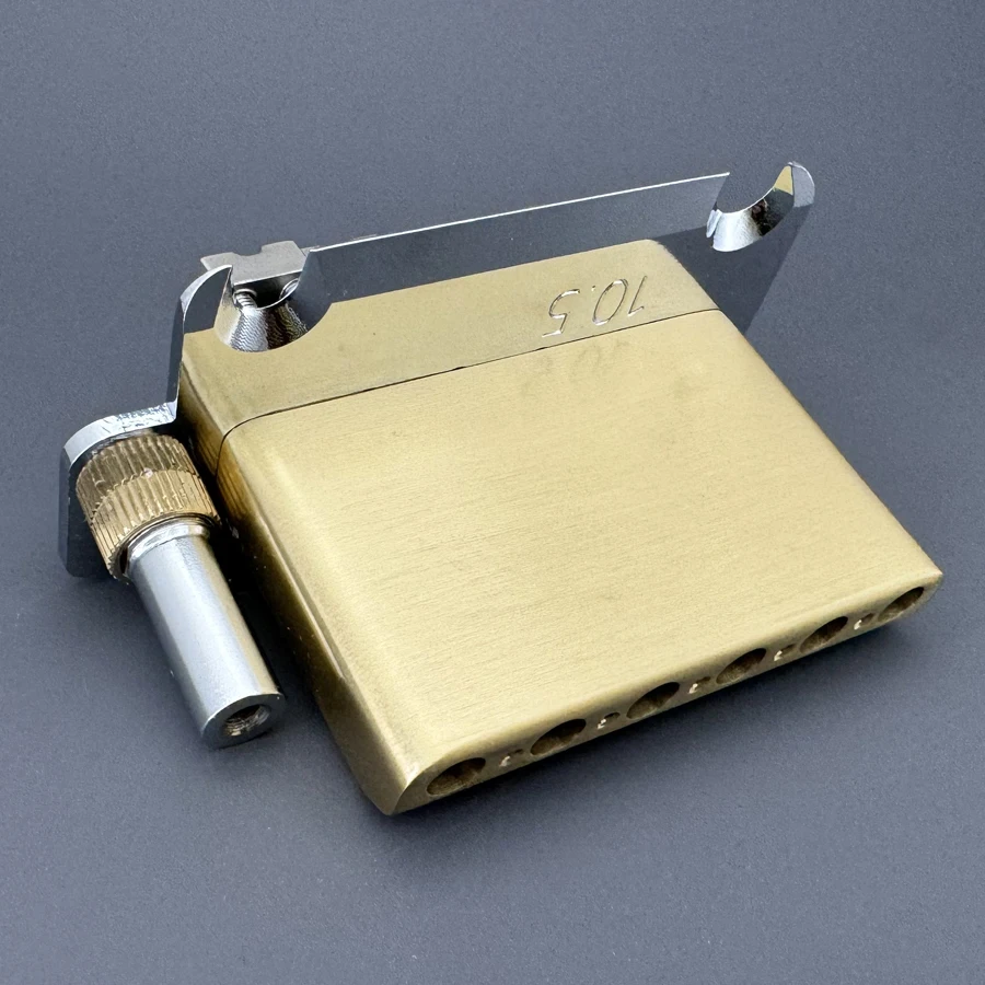 Ponte Chitarra Acciaio Tremolo Gotoh 510TS-FE1 - Ponte 2 Punti, Blocco In Acciaio Temprato, Selle In Acciaio Tremolo 2 Punti Acciaio - Foto 6