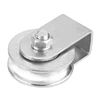 Pulley Wheel Sturdy Professional Pulley Block Load 0.3Tons Single Pulley Block Heavy Duty Rotating Pulley Roller Lifting 3