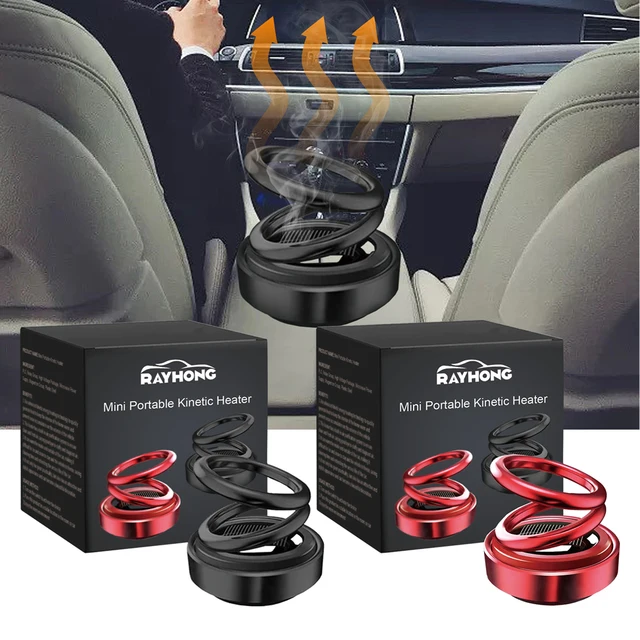 1-3PCS Portable Kinetic Molecular Heater Double Ring Rotating Solar Powered  Windshield Defroster Car Heater Car Air Freshener - AliExpress