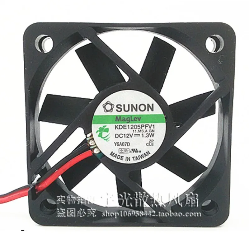 

Original Fan for SUNON KDE1205PFV1 5010 5CM DC12V 1.3W Silent Dual Ball Cooling Fan 5cm 50*50*10mm