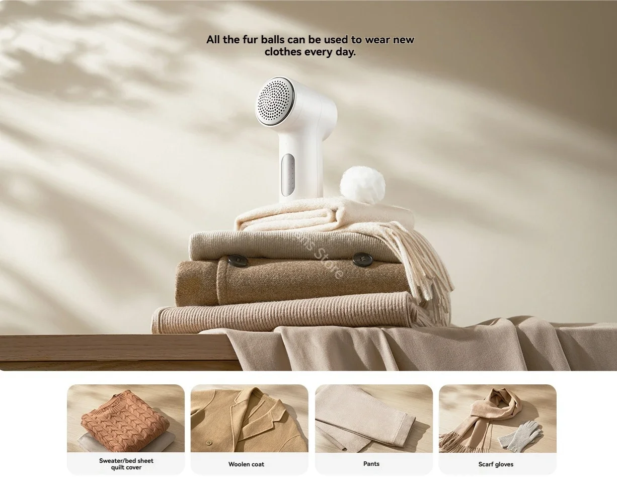 Xiaomi Mijia 2 Compact & Powerful Clothes Fuzz Shaver description image 3