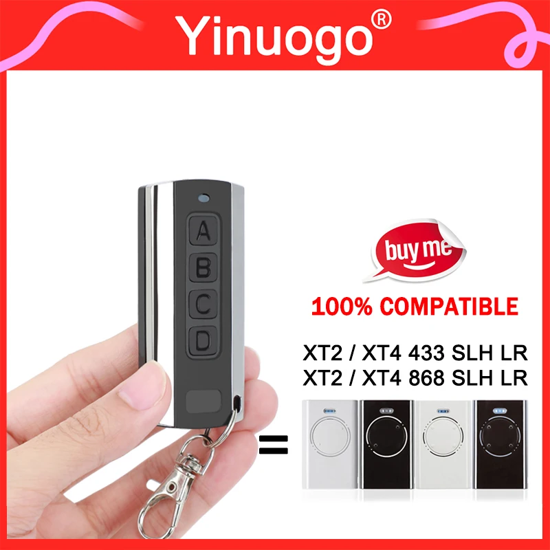 Per 868Mhz Faac Xt2 / Xt4 868 Slh Lr 787009 787010 Telecomando Per Cancello 433Mhz Faac Xt2 / Xt4 433 Slh Lr 787007 787008 Apriporta Per Garage
