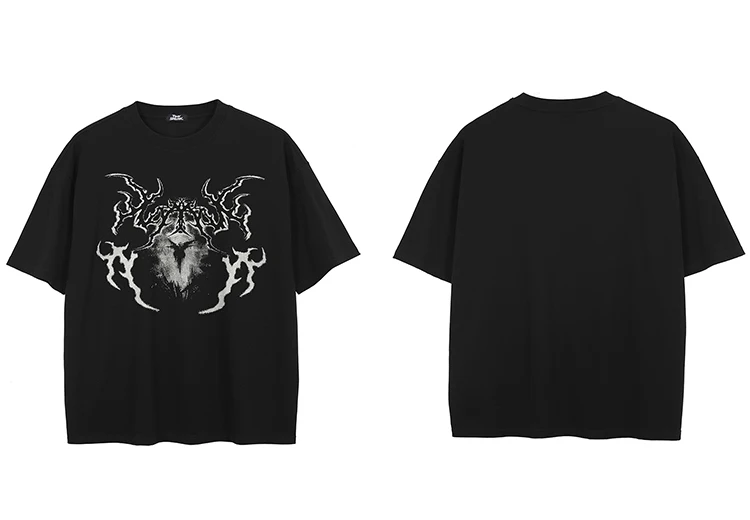 Monster Devil Graphic T-Shirt S833ff56e79204356ba9df527ecefc01ed