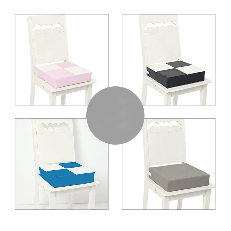 

Children Kids Increased Booster Seat Cushion Pad Pillow Baby Dining High Chair Seat Cushions Adjustable Removable Baby Safety