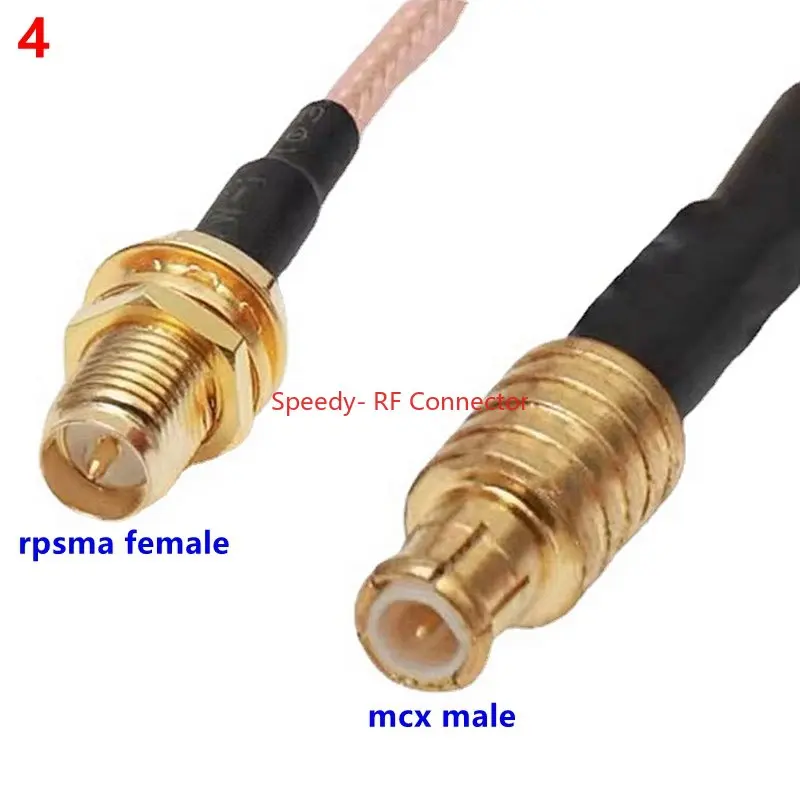 RG316 SMA RP SMA A MCX MMCX Spina Maschio E Jack - Foto 9