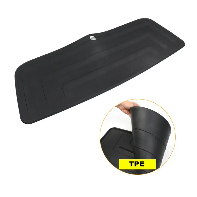 

Car Rear Trunk TPE Protective Anti-dirty Pad For Tesla Model Y trunk Hidden Shock Scratch Mat Tailgate protective pad