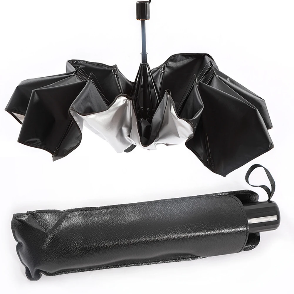 Windshield Sun Shade Umbrella Foldable Keeps Vehicle Cool Windshield UV Ray Reflector Sun Visor Blocks UV Rays Block