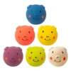 Squeaky Toys For Small Dogs Pig Shape Puppy Balls Teething Toys Pet Toys Fun For Indoor Puppies And Dogs Chewing And Playing 2