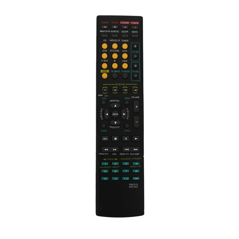 

Remote Control Smart Controller For Yamaha RX-V363 RX-V463 RAV315 RX-V561 RAV311 RAV312 RAV282 RX-V650 RX-V459 RX-V730