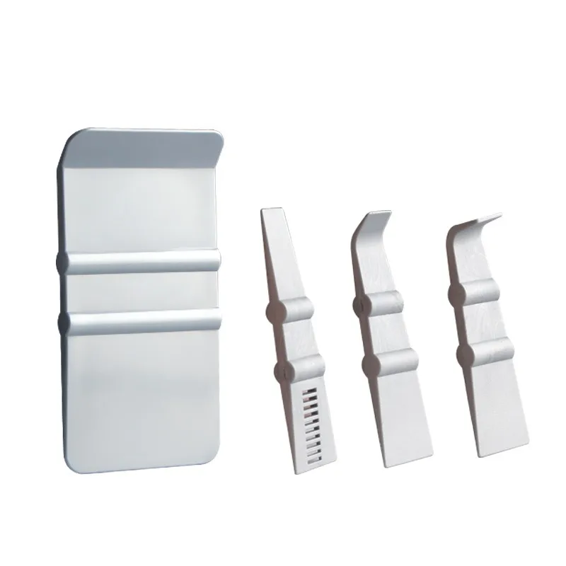 TOFAR Micro Squeegee Scraper Car Vinyl Wrap Corner Stick Tool Window Tint Film Installation Different Angled Auto Wrapping Tool