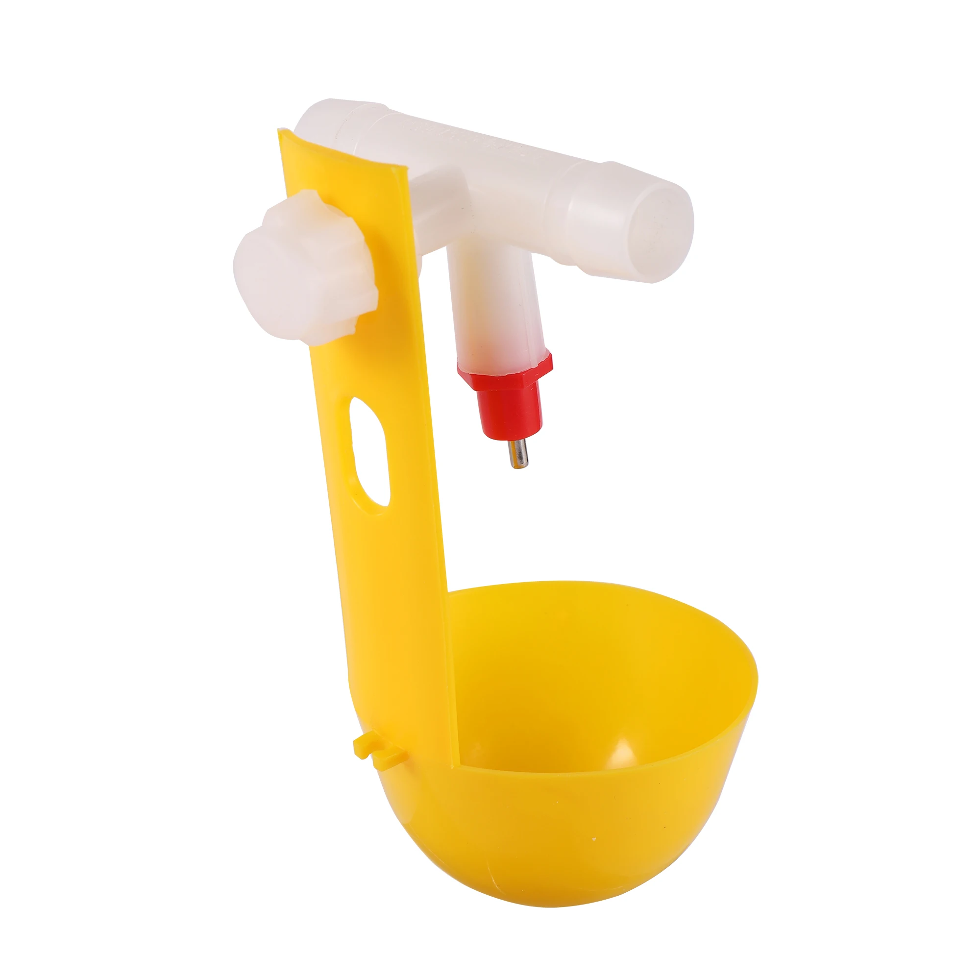 6 Sets Drinking Bowl For Birds Automatic Drinking Cup Chicken Farming Bird Drinker Tee Nipple Water Equipment