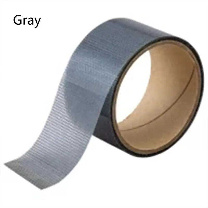 Стрічка для ремонту екрану дверей і вікон, ширина 5 см, надміцна клейка водонепроникна стрічка зі скловолокна, що миттєво покриває сітчасті отвори.