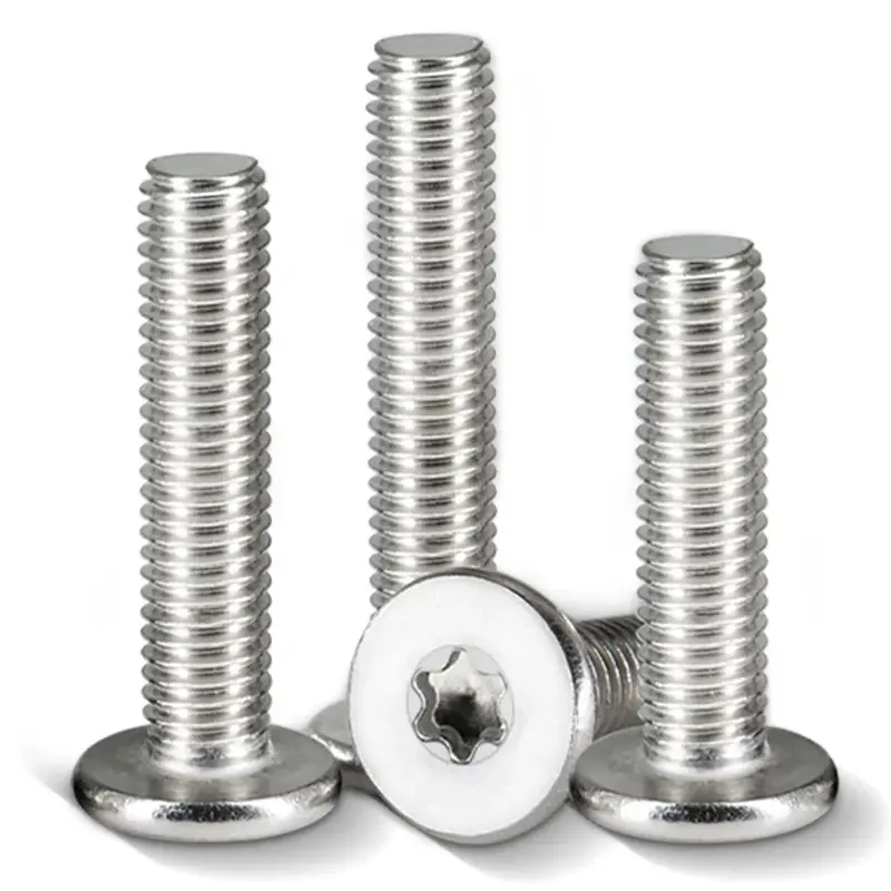 10pcs M1.6 M2 M2.5 M3 M4 M5 M6 M8 304 Stainless Steel CM Six-lobe Ultra Torx Super Low Thin Digital Flat Screw Wafer Head Bolt - Image 5