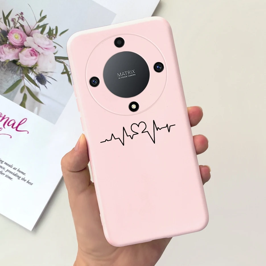 Stylish Painted Soft Silicone Phone Case with Bumper
