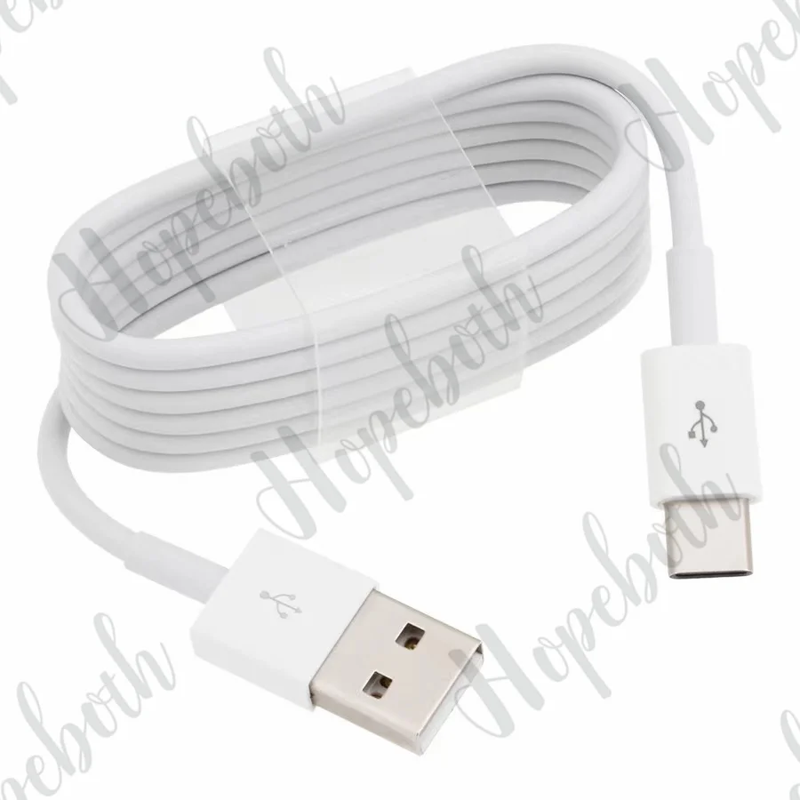 Durable 3ft Type C USB Charger Cable - 10-50 Pack